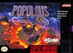 Populous | (LS
) (Super Nintendo)