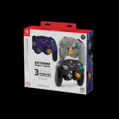 GameCube Style: 3 Pack Wireless Controllers | (LS) (Nintendo Switch)