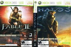 Halo 3 & Fable II | (CIB
) (Xbox 360)