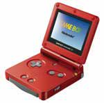 Red Gameboy Advance SP | (LS) (GameBoy Advance)
