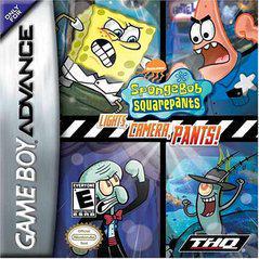 SpongeBob SquarePants Lights Camera Pants | (LS
) (GameBoy Advance)