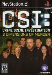 CSI 3 Dimensions of Murder | (LS
) (Playstation 2)