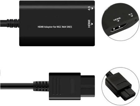 AV to HD  |SNES/N64/GameCube (LS)