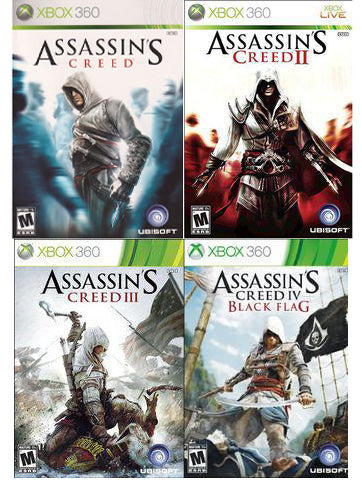 Assassin's Creed (4games Bundle) |Xbox 360 – Nostalgic Video Games