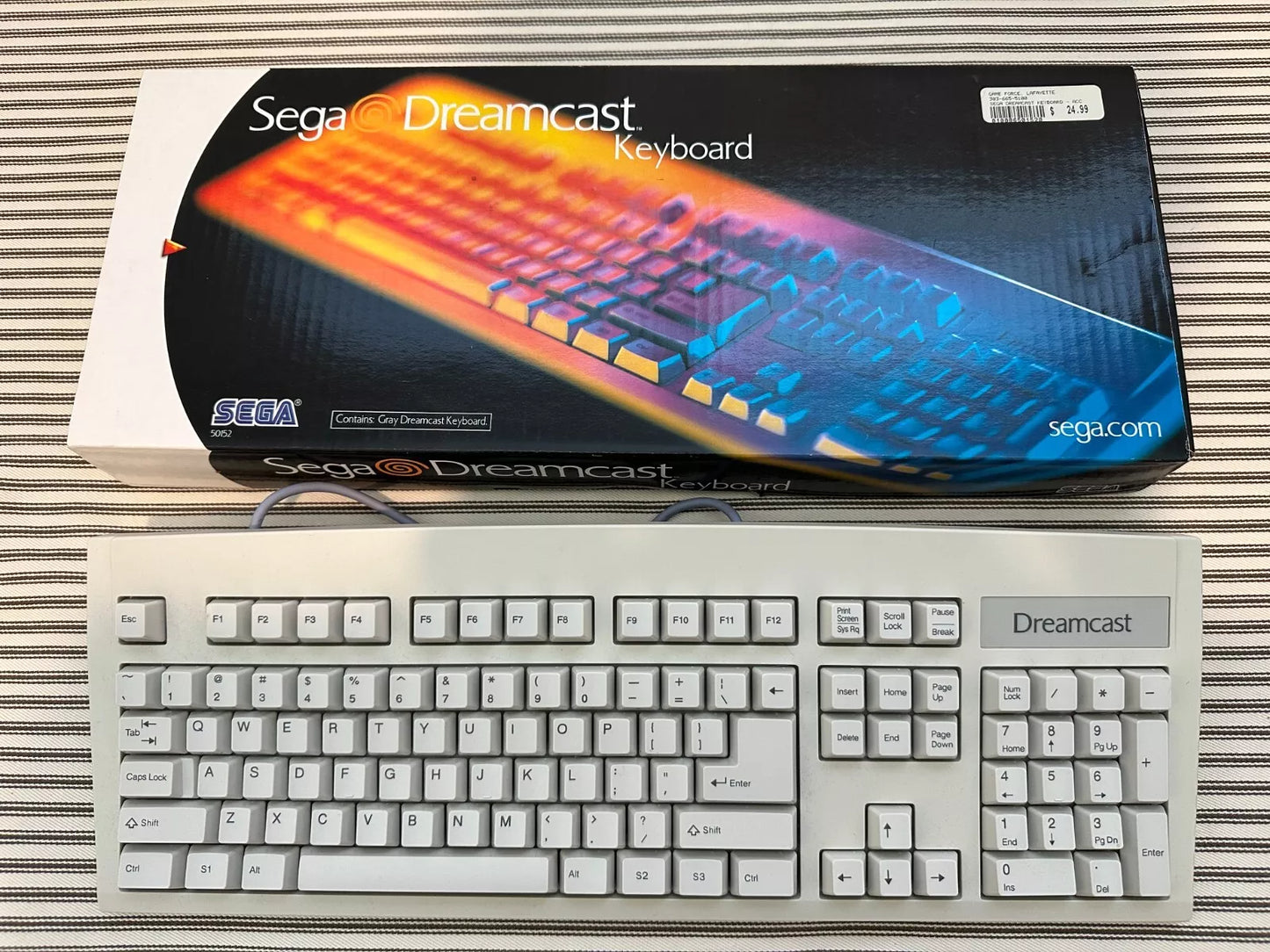 Dreamcast Keyboard | (CIB) (Sega Dreamcast)