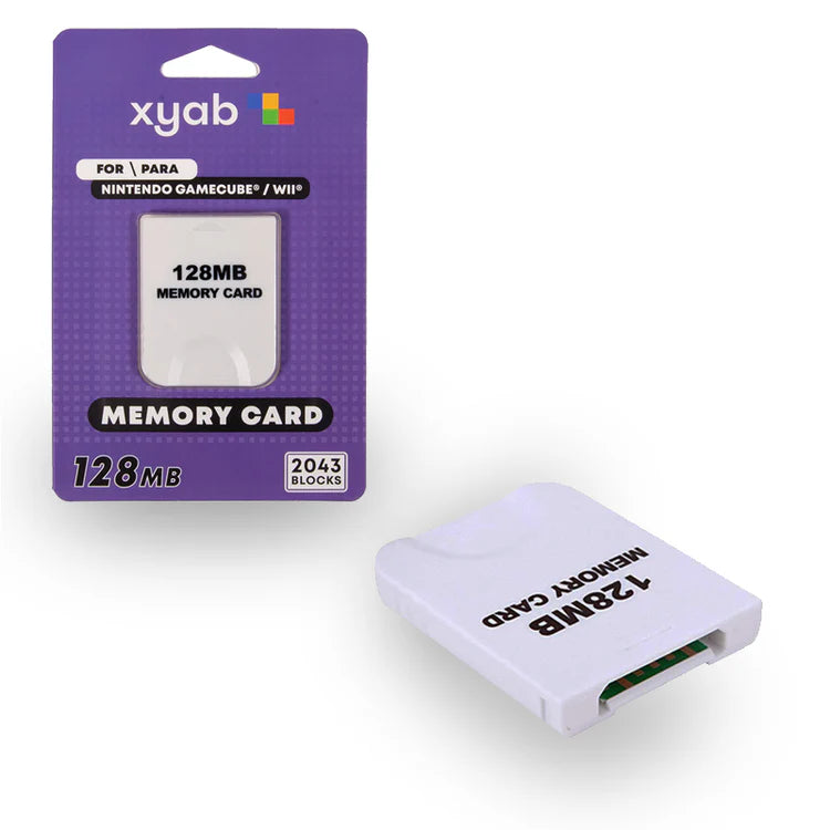 GameCube128MB Memory Card |(XYAB) (NEW) – Nostalgic Video Games GameCube128MB Memory Card |(XYAB) (NEW) – Nostalgic Video Games