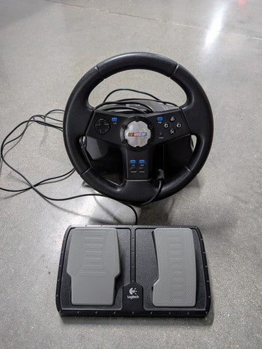 Logitech NASCAR Racing Wheel -Pedals (LS) (Playstation