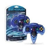 N64 USB Moonlight Controller Tomee (Clear Blue/PC/Mac) (NEW)