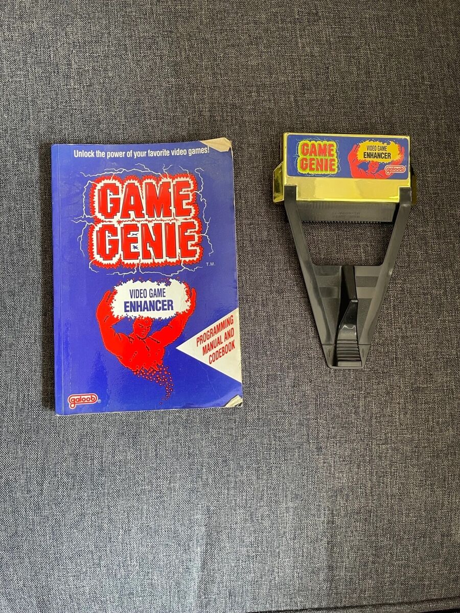 NES Game Genie + Manual |(Galoob Gold) (CIB) (NES)