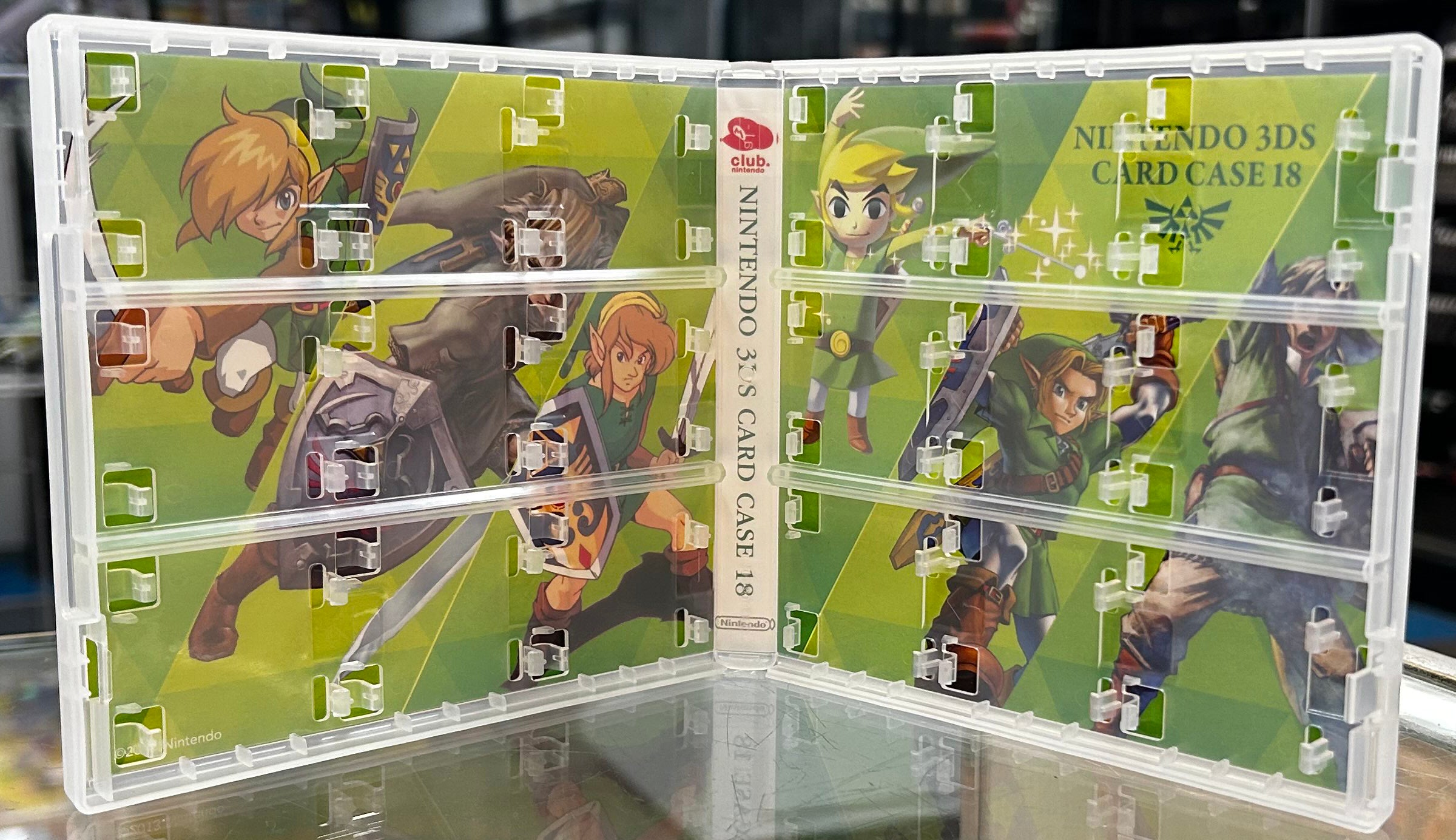 Nintendo 3DS Card Case 18 - Nintendo Club - Legend of Zelda: Wind Wake Nostalgic Video Games & Arcade Nintendo 3DS Card Case 18 - Nintendo Club - Legend of Zelda: Wind Wake Nostalgic Video Games & Arcade