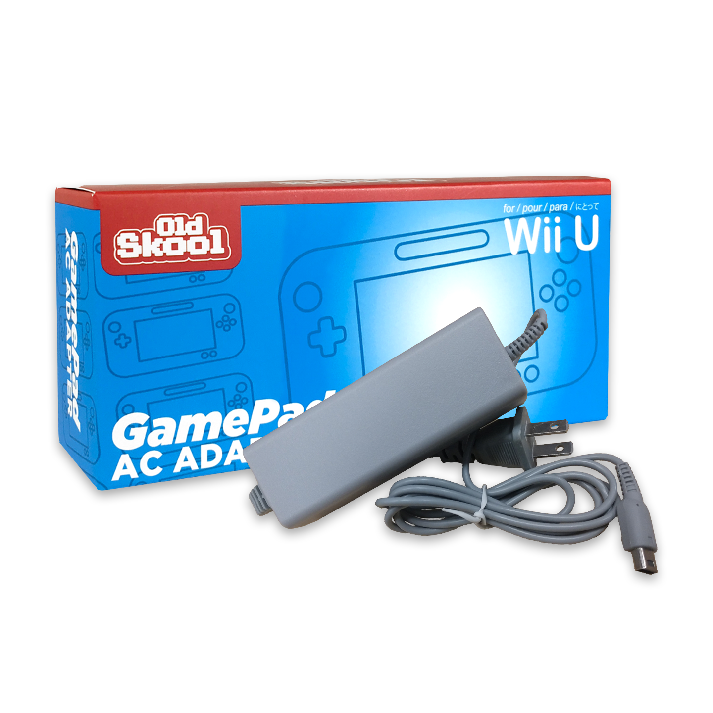 Old Skool: Wii-U Pad AC Adapter (R) | (NEW) (Wii U)