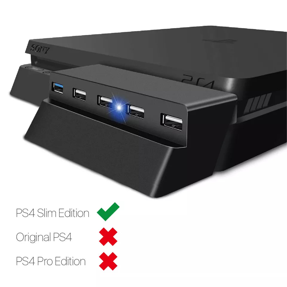 PS4 Slim 5 USB Expander Ports | (LS) (Playstation 4)