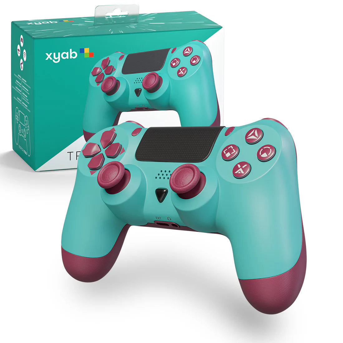 PS4 Wireless Controller |(Tropical Teal) XYAB (NEW) – Nostalgic PS4 Wireless Controller |(Tropical Teal) XYAB (NEW) – Nostalgic