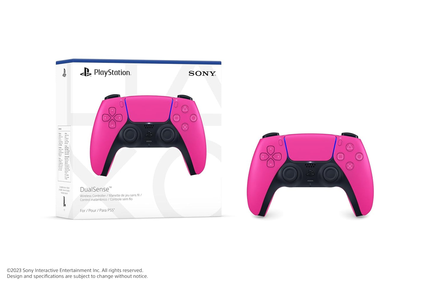 PS5 DualSense Wireless Controller |(Nova Pink) (EU) Sony
