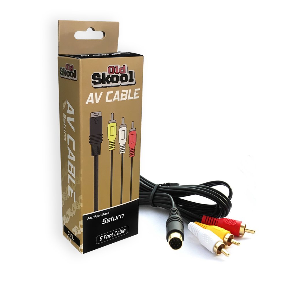Saturn AV Cable Old Skool (NEW)