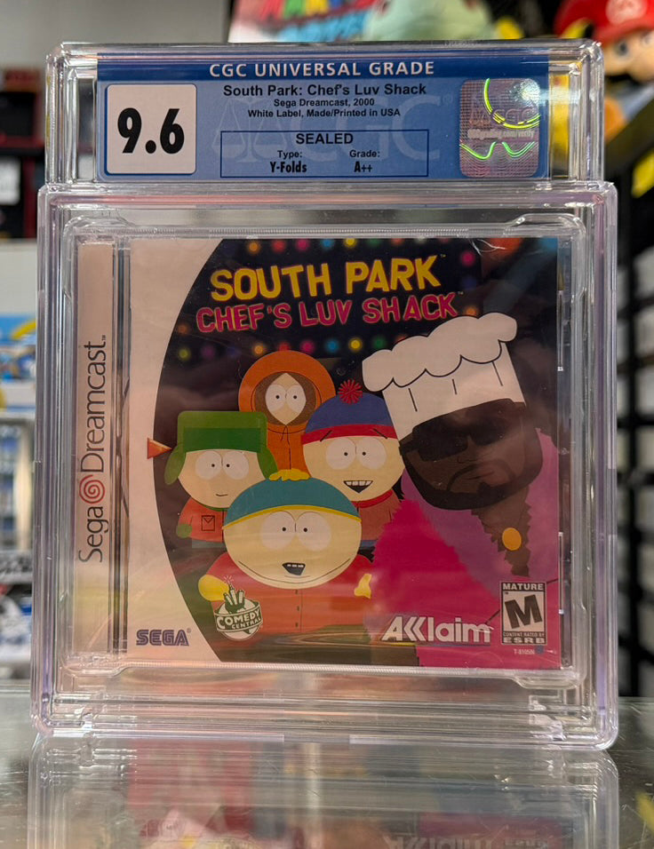South Park Chef's Luv Shack (CGC Graded 9.6 A++) | (NEW) (Sega