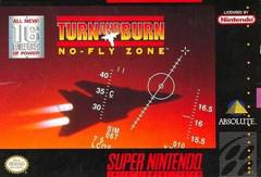 Turn and Burn No Fly Zone | (LS
) (Super Nintendo)