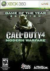 Call of Duty 4 Modern Warfare [Game of the Year] | (CIB) (Xbox 360)