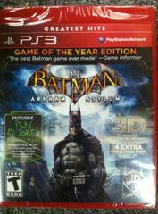 Batman: Arkham Asylum [Game of the Year Greatest Hits] | (GB) (Playstation 3)
