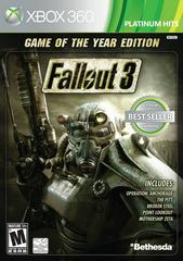 Fallout 3 [Game of the Year Platinum Hits] | (CIB) (Xbox 360)