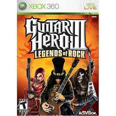Guitar Hero III Legends of Rock [Not For Resale] | (CIB) (Xbox 360)