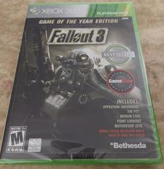 Fallout 3 [Game Of The Year Platinum Hits GameStop] | (CIB) (Xbox 360)