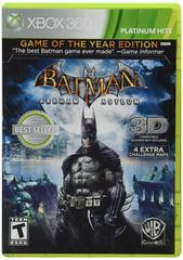 Batman: Arkham Asylum [Game Of The Year Edition Platinum Hits] | (CIB) (Xbox 360)