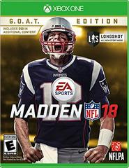 Madden NFL 18 [GOAT Edition] | (CIB) (Xbox One)