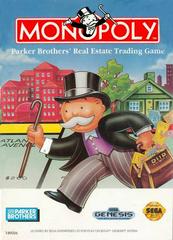 Monopoly [Cardboard Box] | (CIB
) (Sega Genesis)