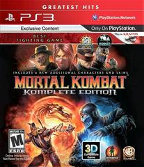 Mortal Kombat Komplete Edition [Greatest Hits] | (CIB) (Playstation 3)