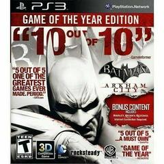 Batman: Arkham City [Game of the Year] | (CIB) (Playstation 3)