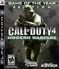 Call of Duty 4 Modern Warfare [Game of the Year] | (GB
) (Playstation 3)