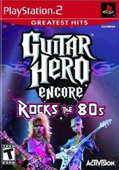 Guitar Hero Encore Rocks the 80's [Greatest Hits] | (CIB) (Playstation 2)