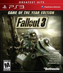 Fallout 3 [Game of the Year Greatest Hits] | (CIB) (Playstation 3)