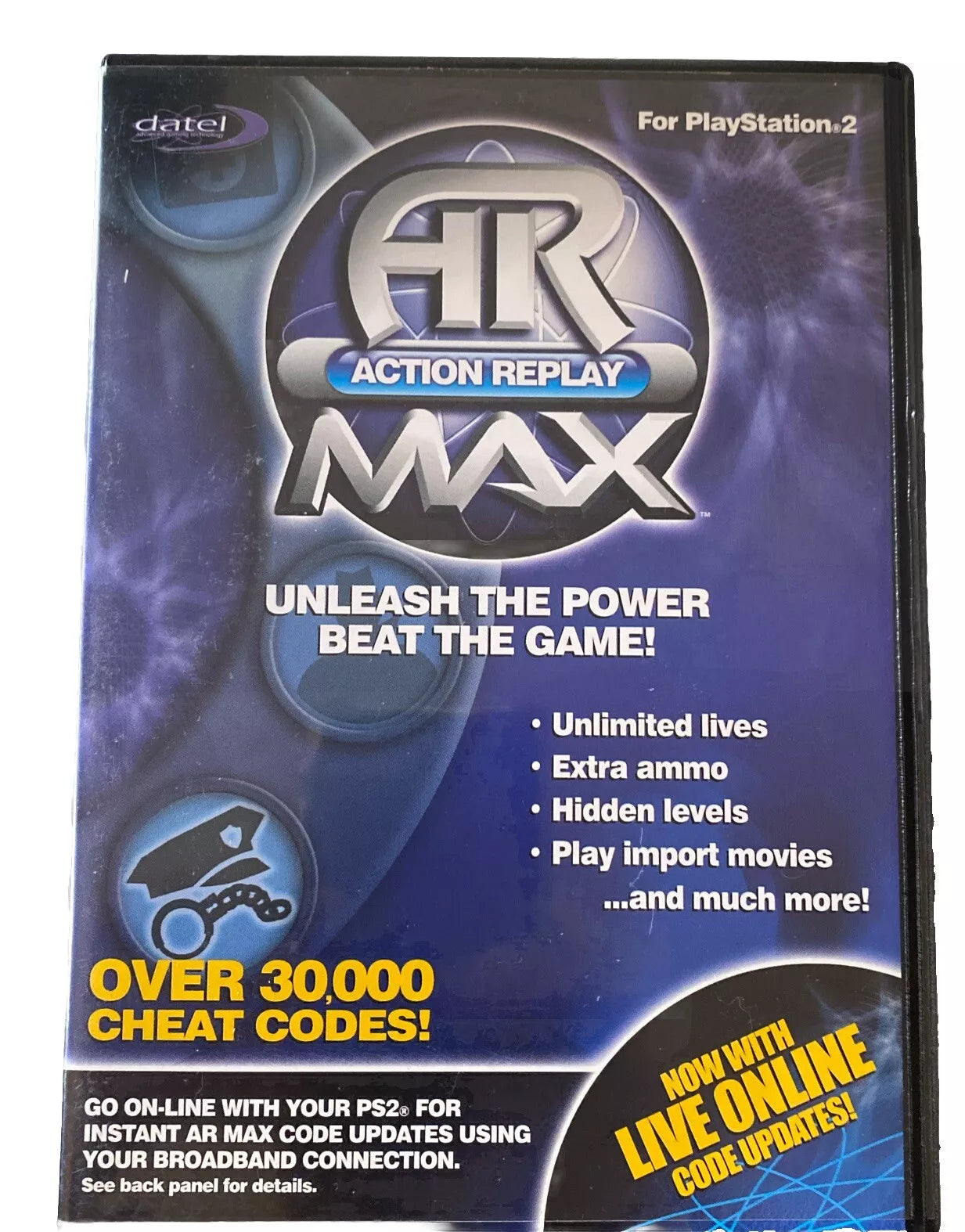 AR Action Replay Max +Memory Card | (LS) (Playstation 2)