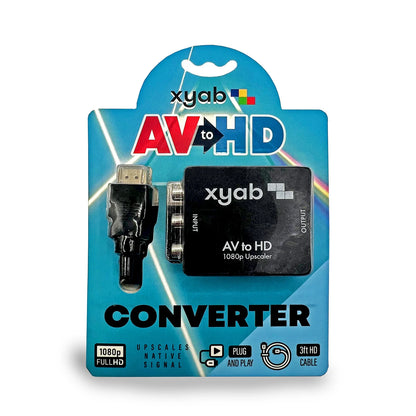 AV to HD Adapter w/ HD Cable |(XYAB)