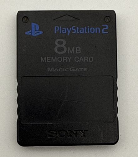 PS2 Memory Card 8MB (OEM) |SCPH-10020 Black [Used] – Nostalgic Video ...