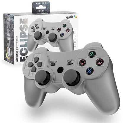 PS3 Eclipse Wireless Controller |Sliver (XYAB) (New)
