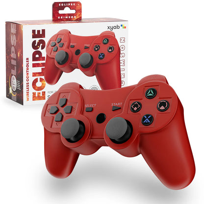 PS3 Eclipse Wireless Controller |crimson red (XYAB)