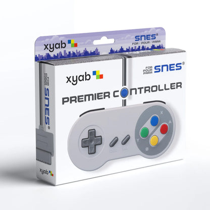 Super Nintendo Wired Controller |Gray (XYAB) (NEW)