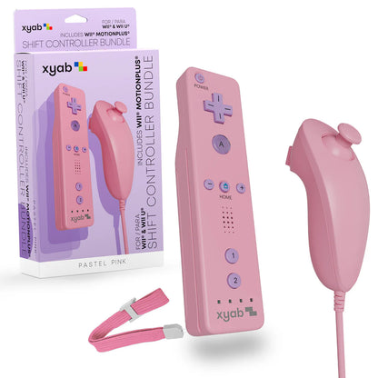 Wii Remote Motion Plus +Nunchuck |Pink Combo (XYAB)