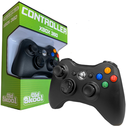 Old Skool wireless controller Black | (NEW) (Xbox 360)