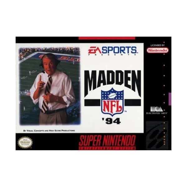 Madden NFL '94  Nostalgic Video Games
