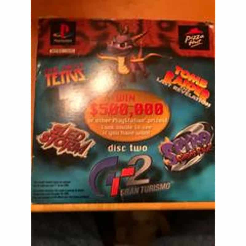 Pizza Hut Demo Disc 2 Blue Nostalgic Video Games