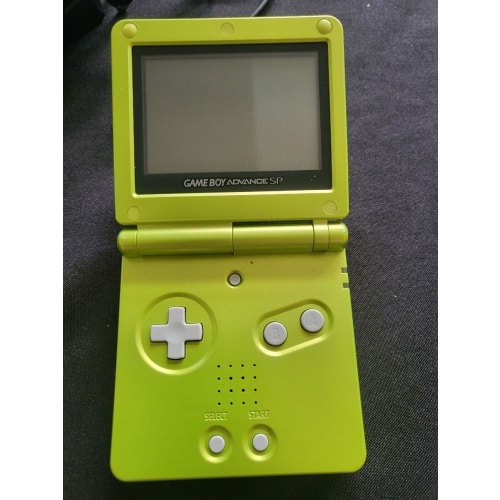 Game Boy Advance SP Console (Lime Green/Donkey Kong Country Target