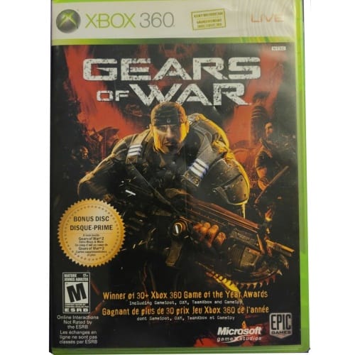 Buy the Gears of War 3 - Xbox 360 Game disc New